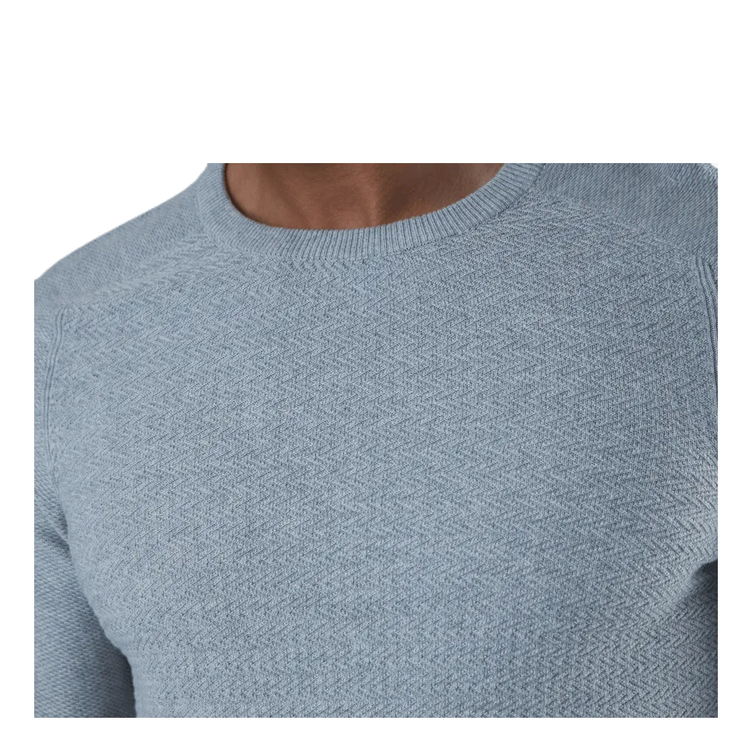 Adam Knit Crew Neck Grey