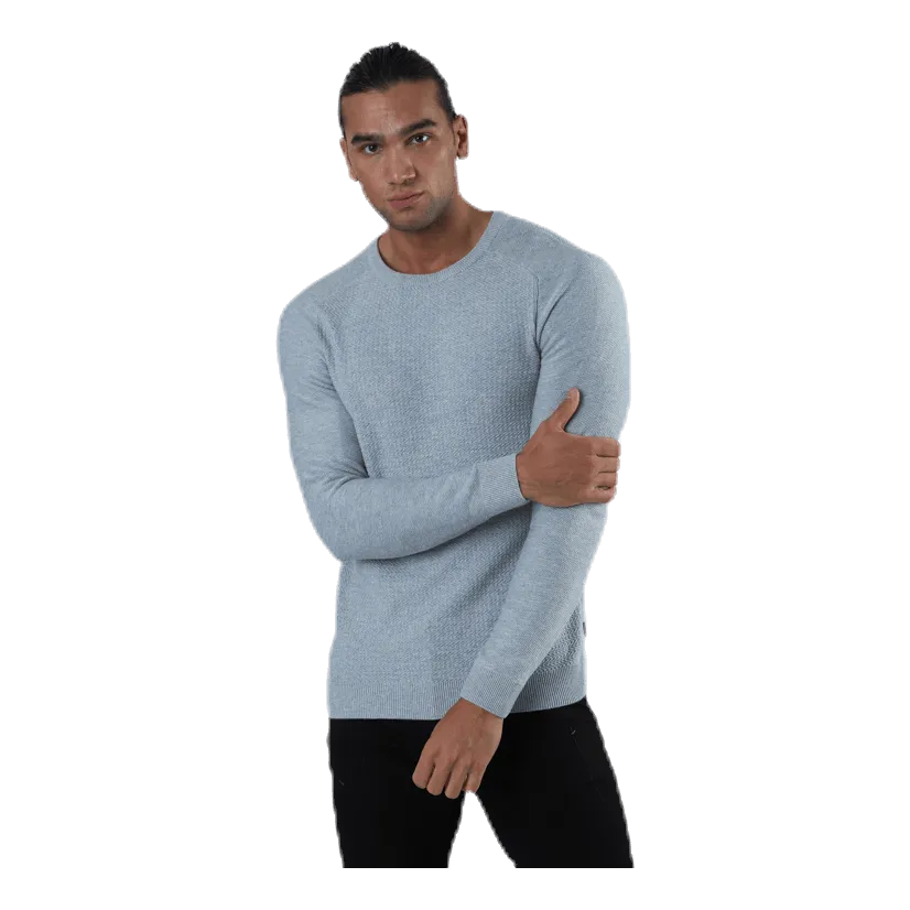 Adam Knit Crew Neck Grey