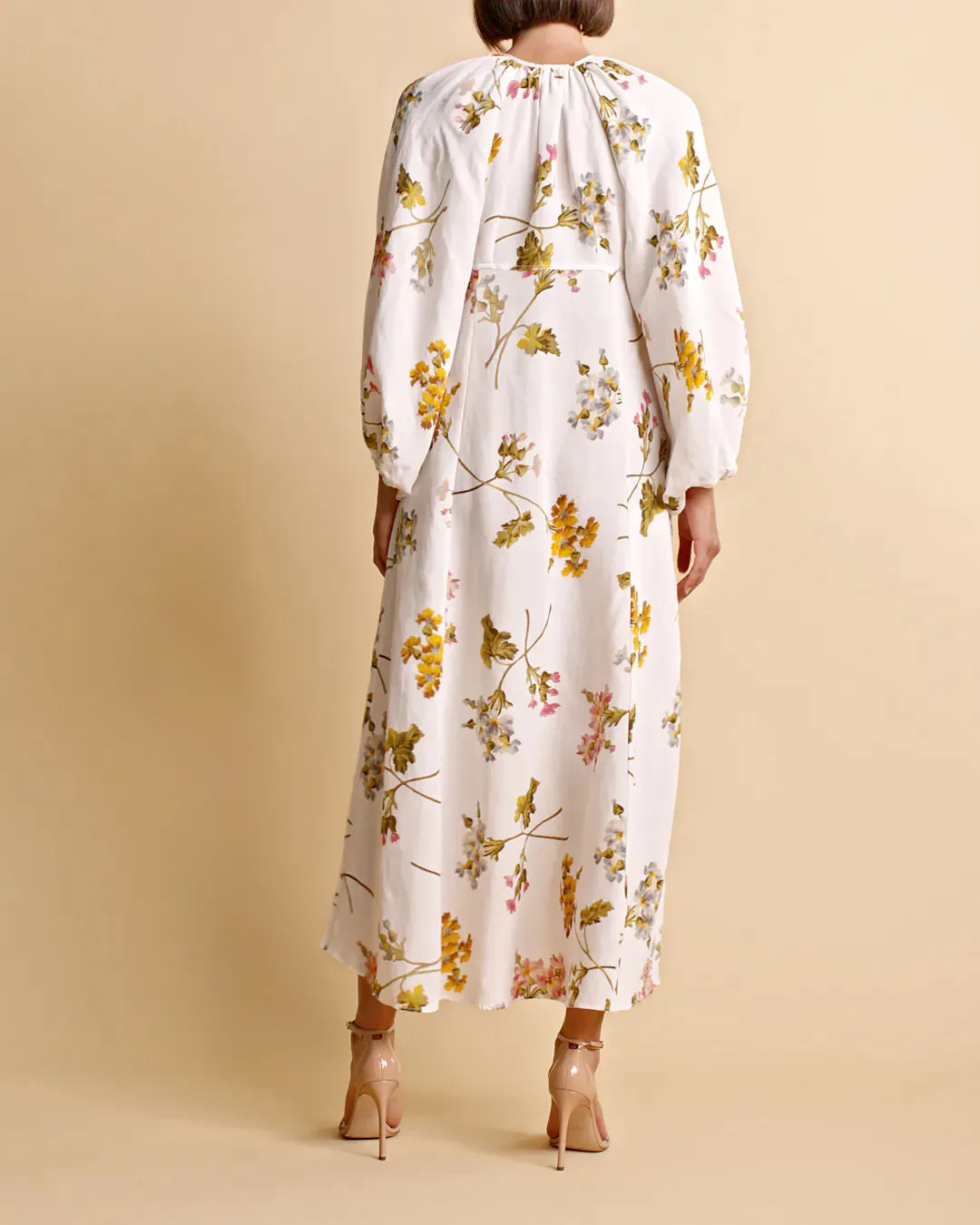 byTIMo - Linen Relaxed Maxi Dress BOTANICAL