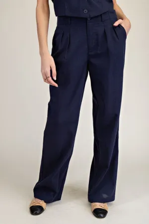 Casual Pants - Navy