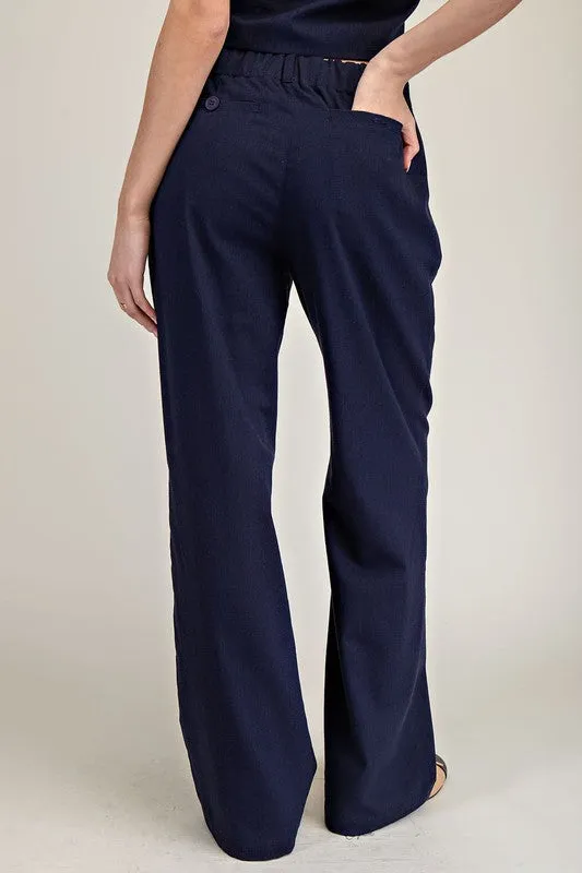 Casual Pants - Navy