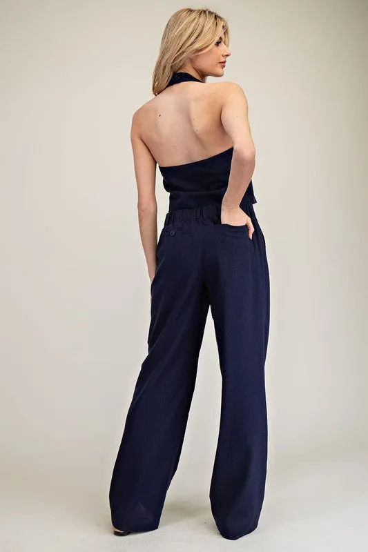 Casual Pants - Navy