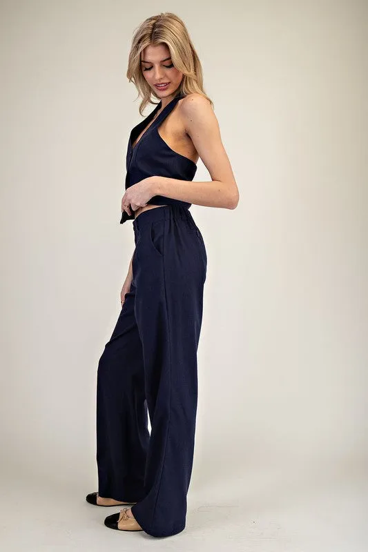 Casual Pants - Navy