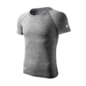 Casual Plain T Shirts Muscle sportswear fitness men