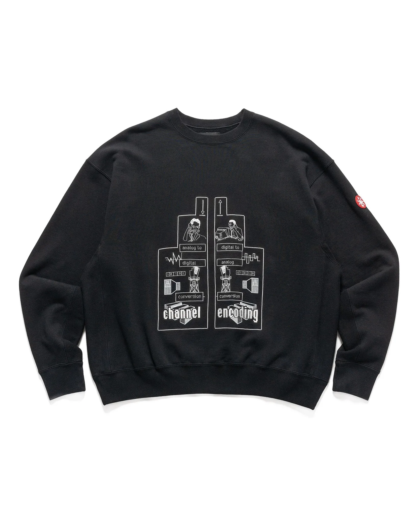Channel Encoding Crew Neck Black