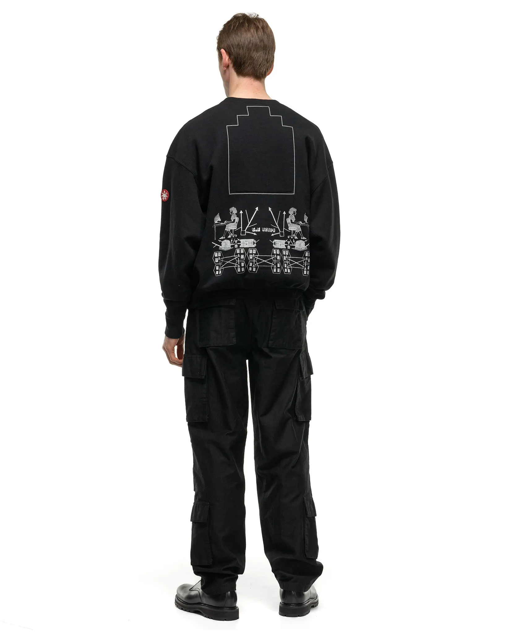 Channel Encoding Crew Neck Black