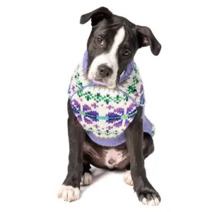 Chilly Dog Sweaters Lavender Flowers Sweater