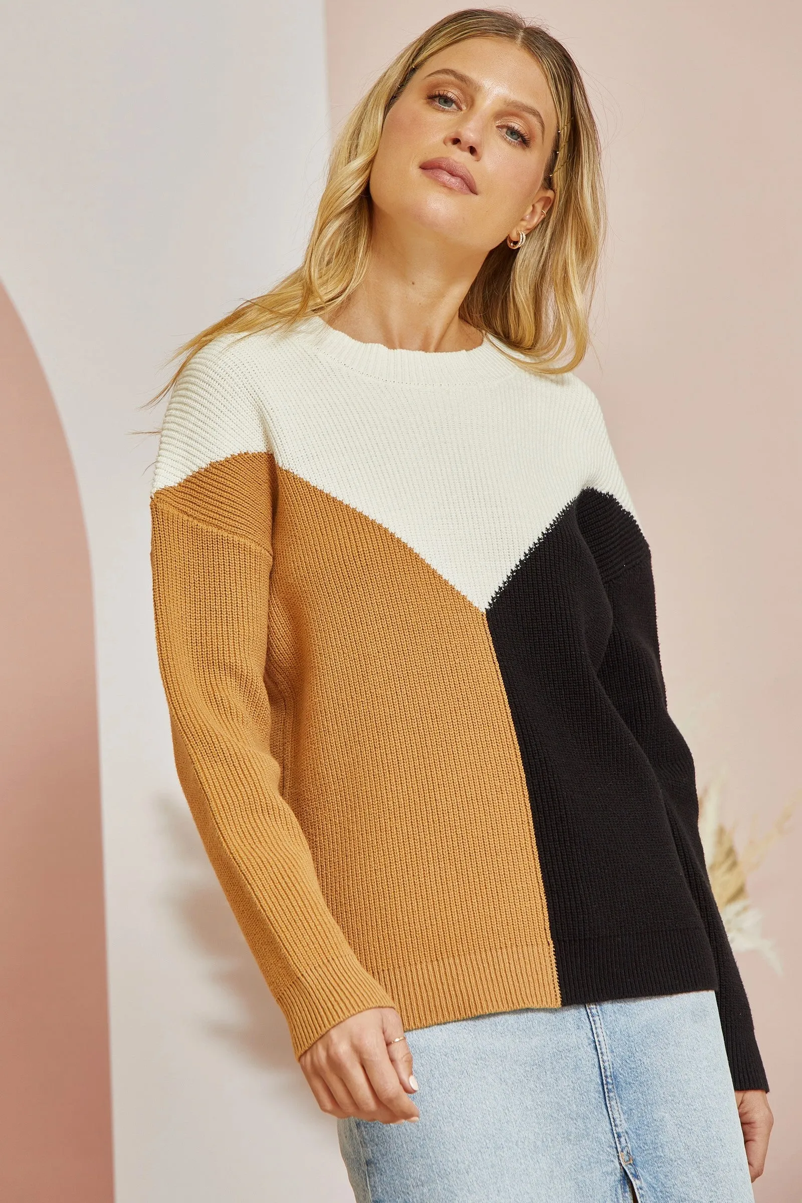 Color Block Top