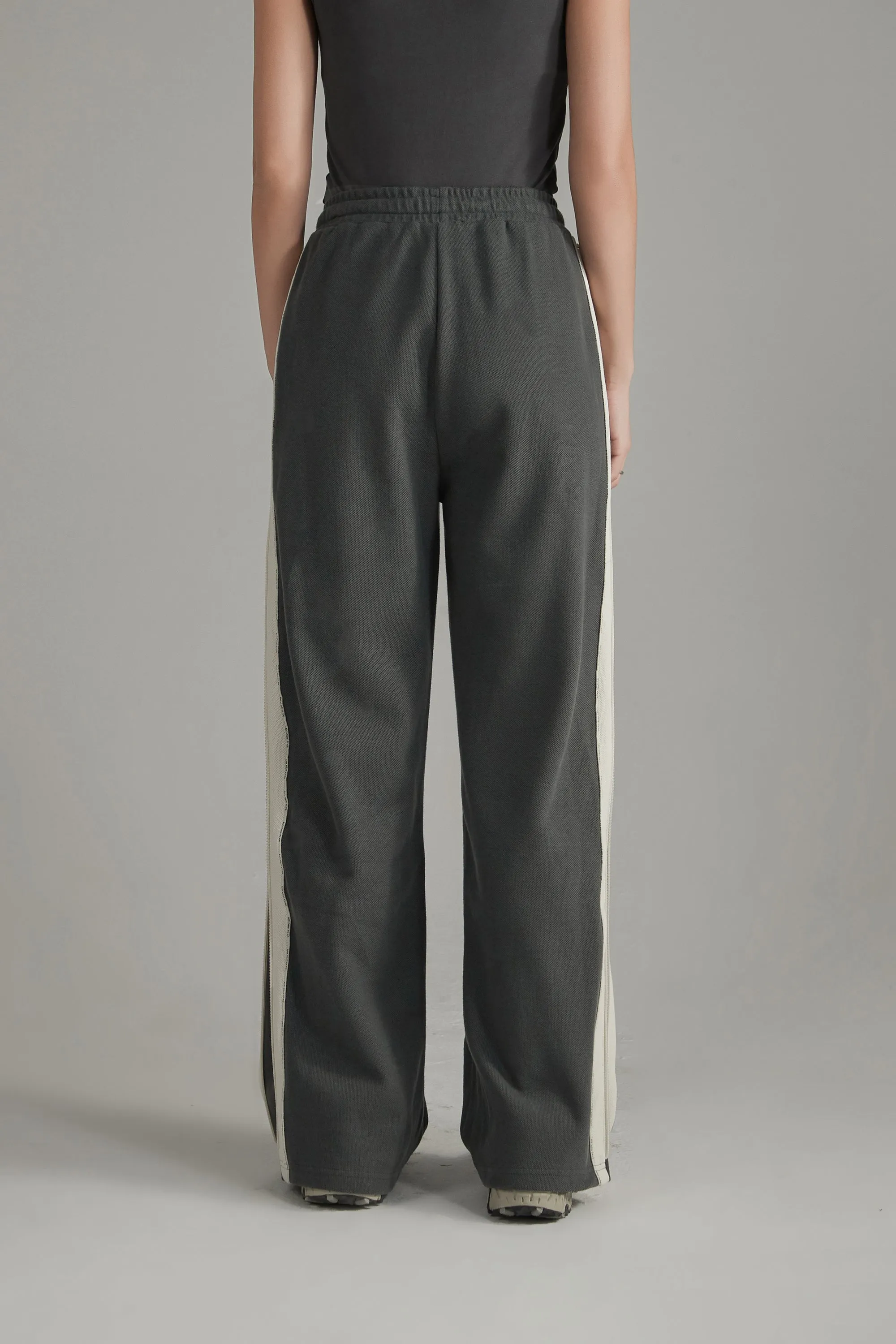 Color Matching Casual Pants