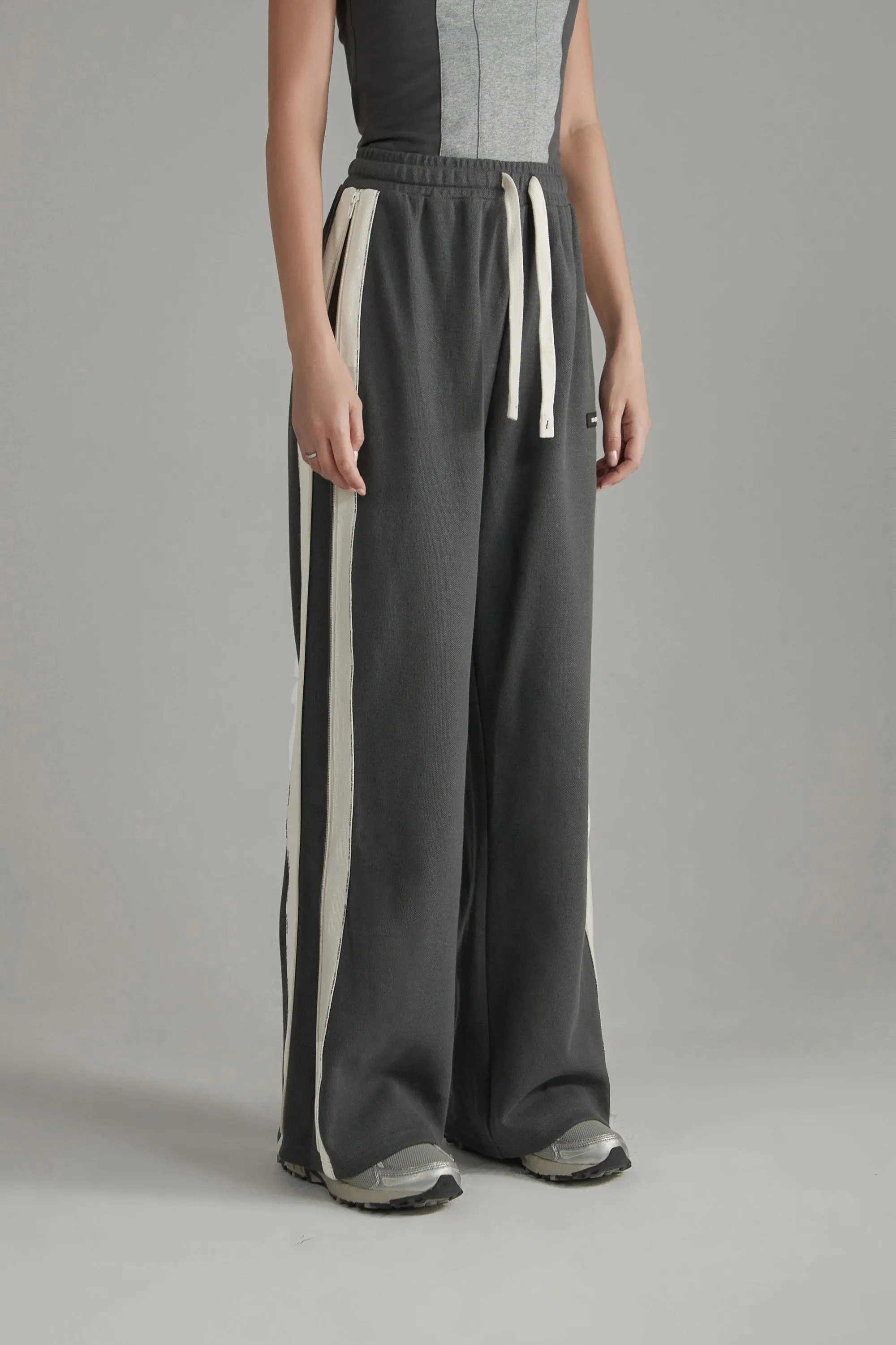 Color Matching Casual Pants