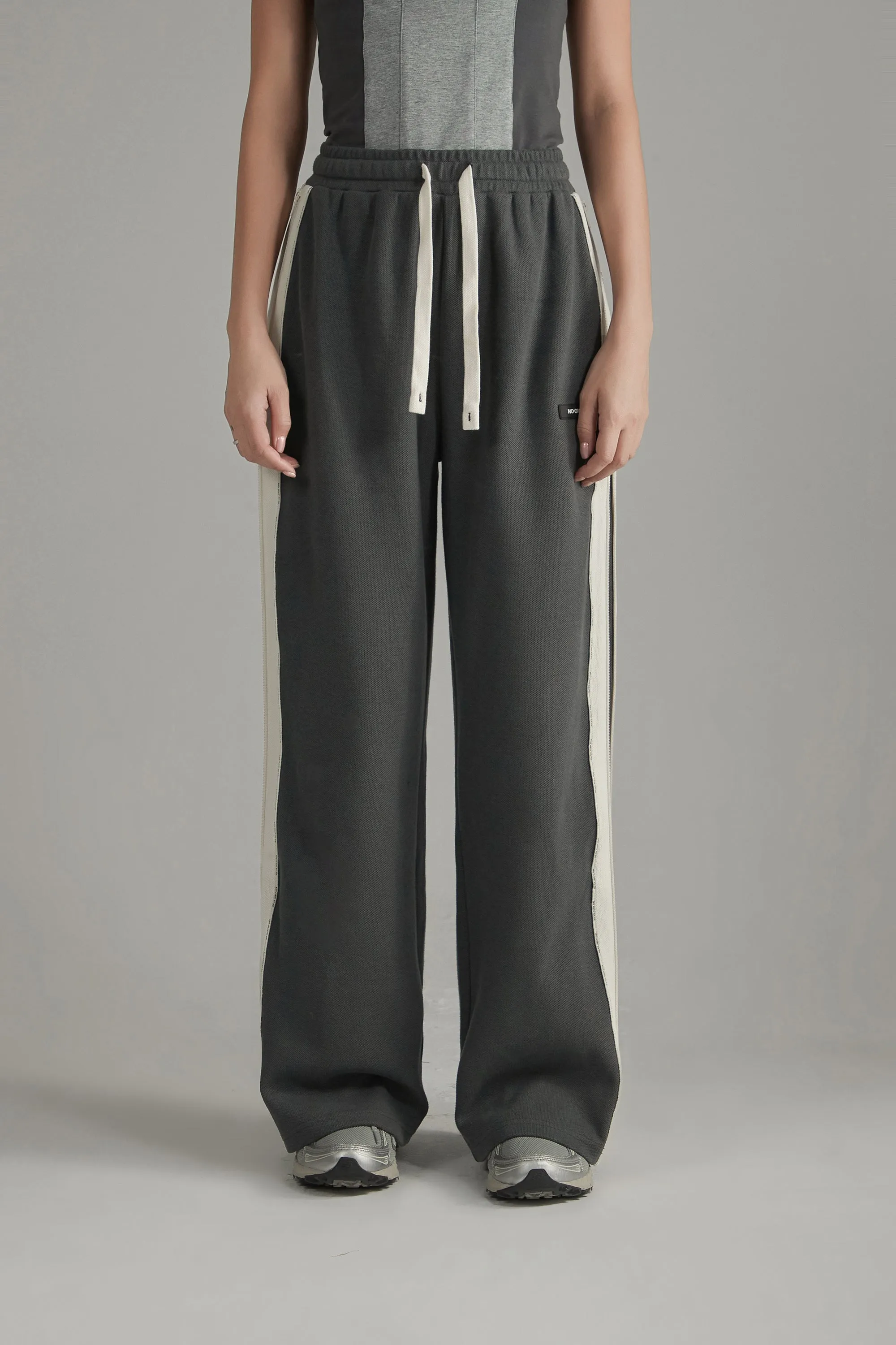 Color Matching Casual Pants