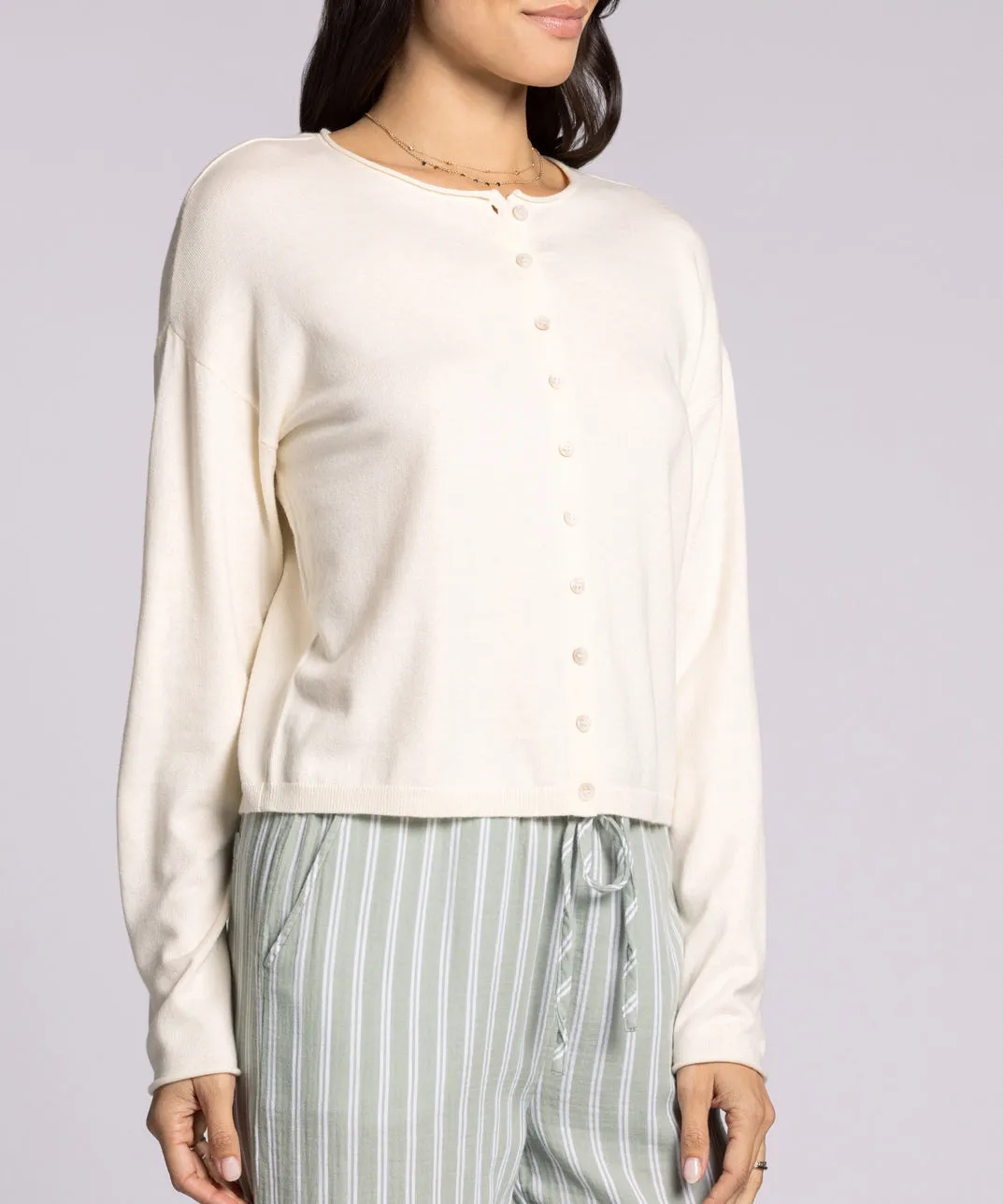 Della Cardigan - Ivory - FINAL SALE