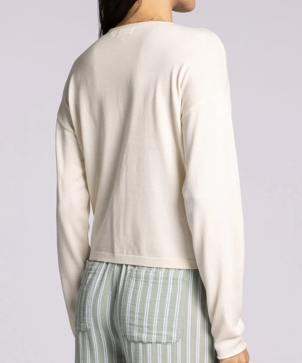 Della Cardigan - Ivory - FINAL SALE