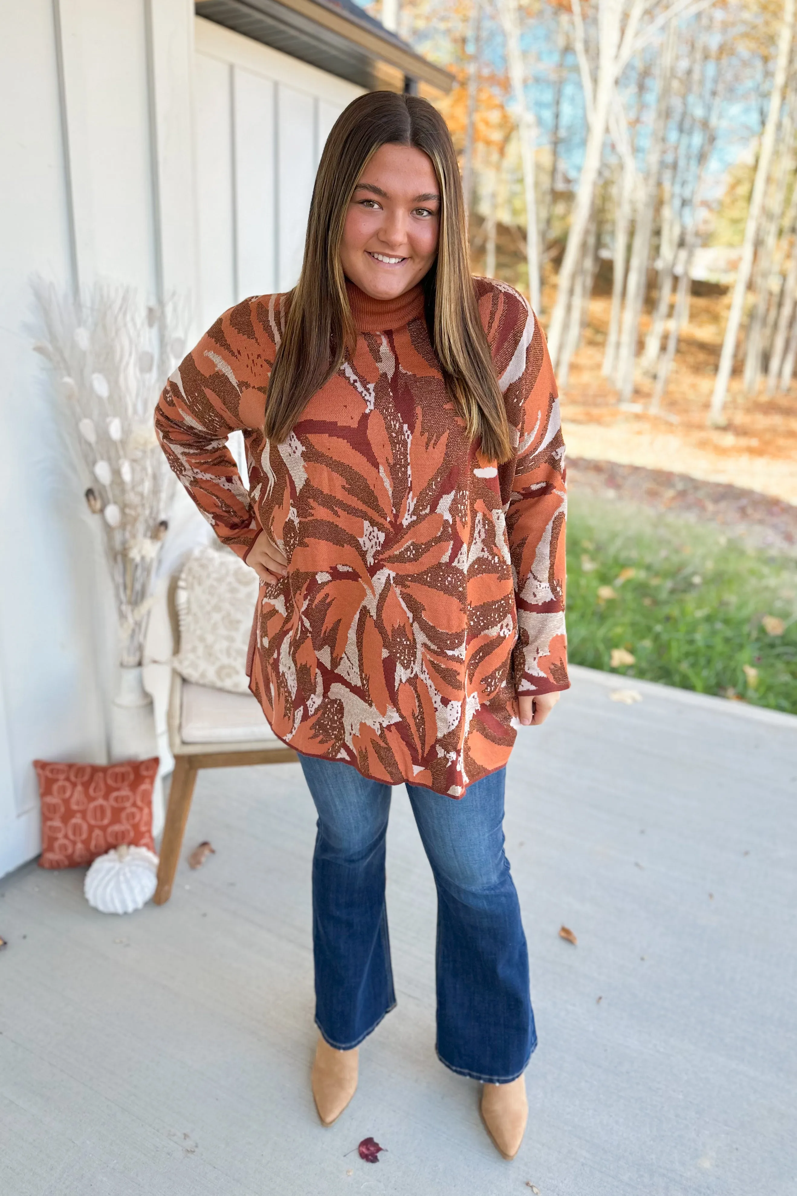 Dori Long Sleeve Mock Neck Sweater *FINAL SALE*