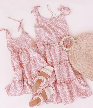 Dusty Pink Darling Mommy and Me Matching Dresses