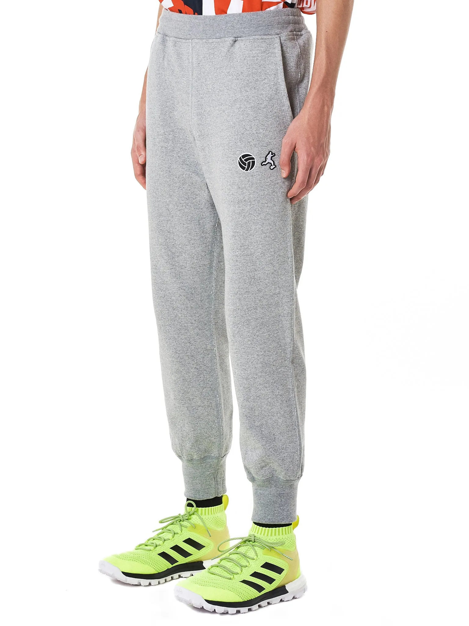Embroidered Patch Jogger (G013P202-GREY)