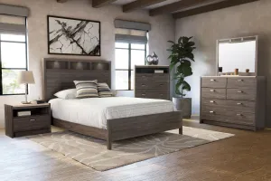 Evolution 5PC Queen Lighted Panel Bedroom