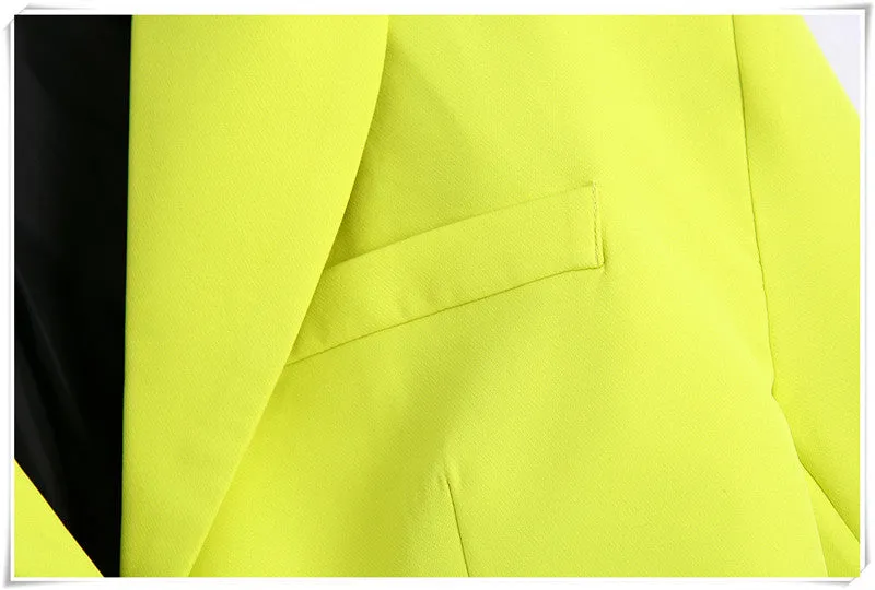 Hollow Out Waist Blazer Dress