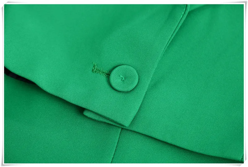 Hollow Out Waist Blazer Dress