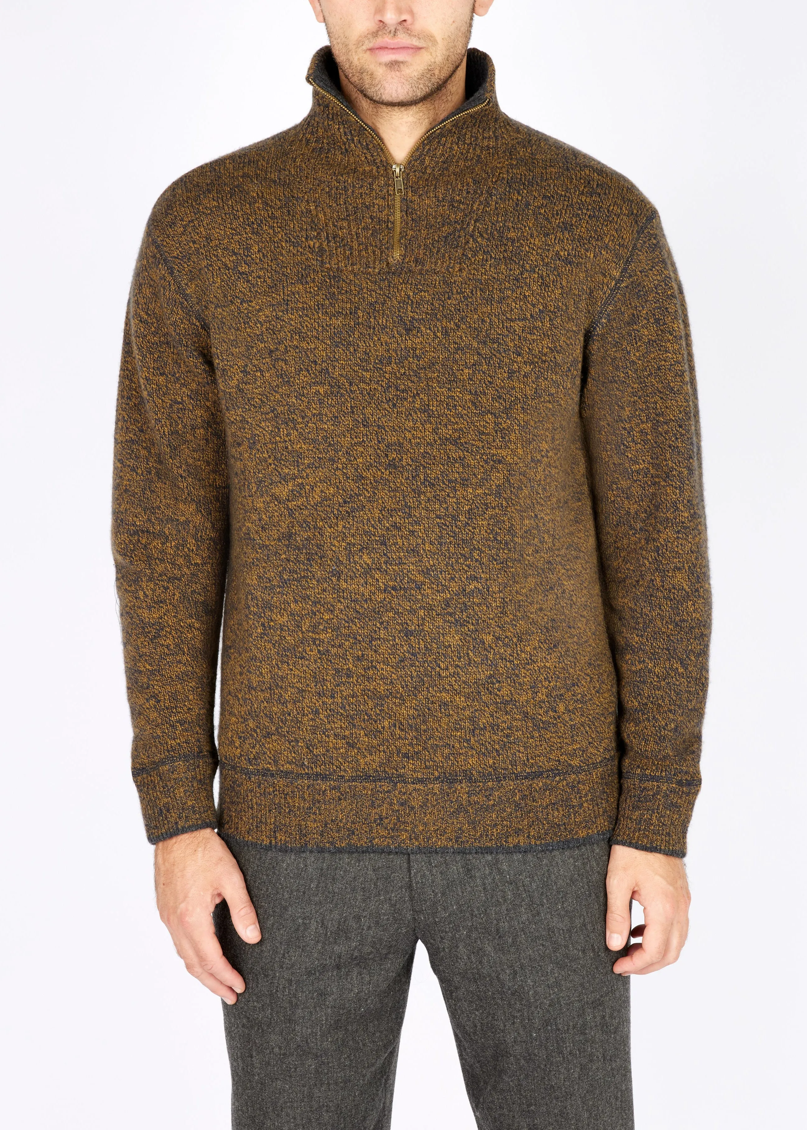 IrelandsEye Men's Zip Sweater | Tapanaede