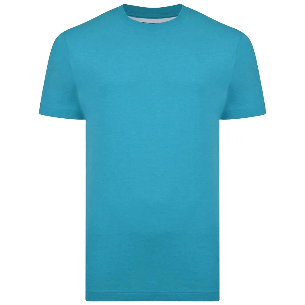 KAM Big Size Short Sleeve Plain T-Shirt For Men in Multi Options, 2XL-14XL