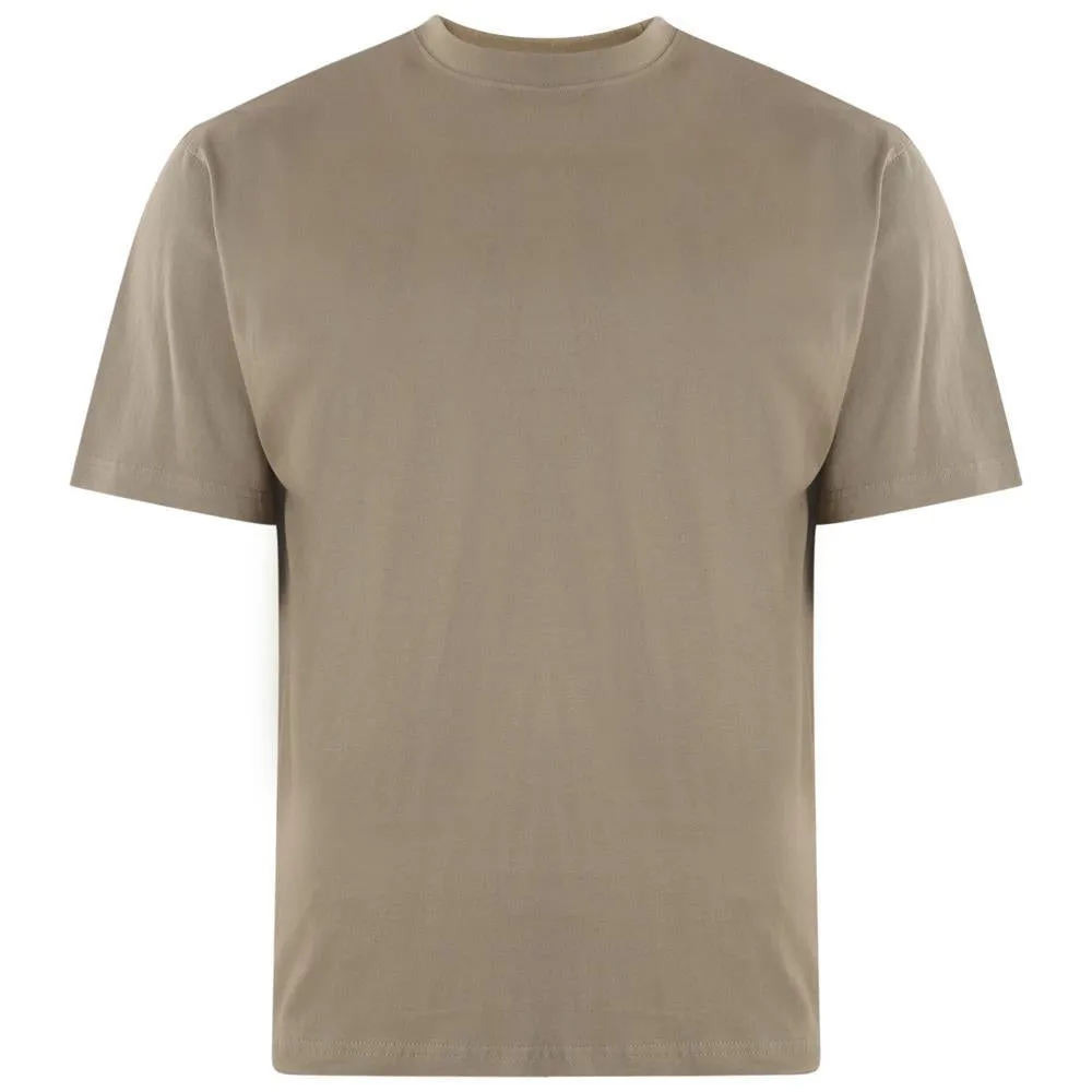 KAM Big Size Short Sleeve Plain T-Shirt For Men in Multi Options, 2XL-14XL
