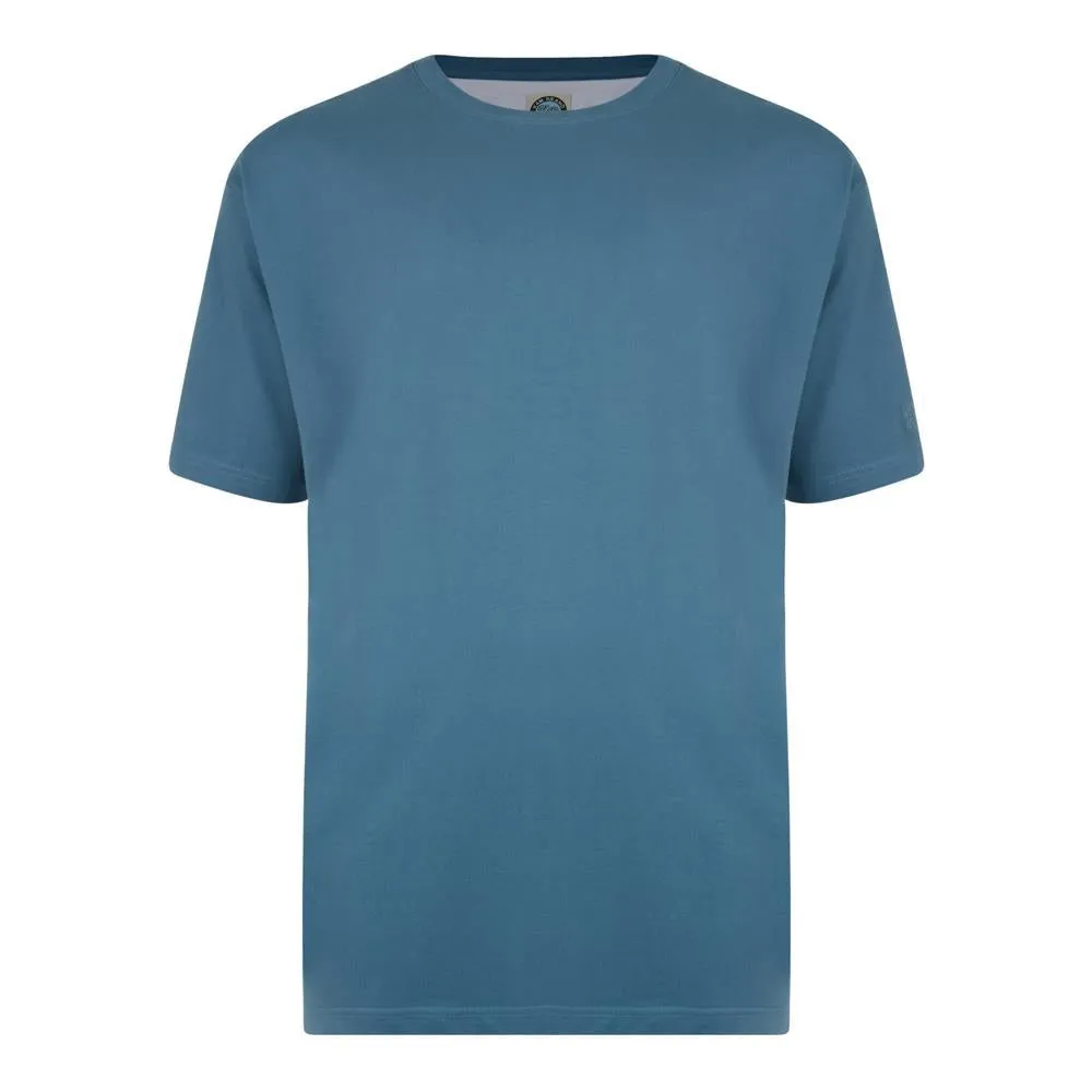 KAM Big Size Short Sleeve Plain T-Shirt For Men in Multi Options, 2XL-14XL