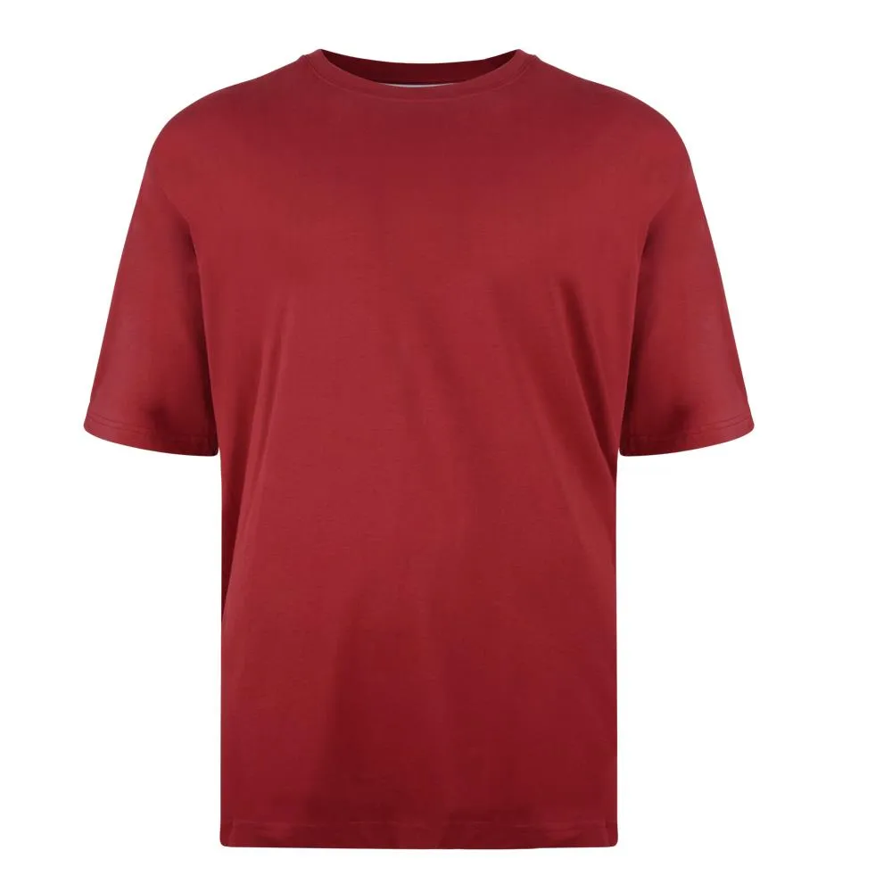 KAM Big Size Short Sleeve Plain T-Shirt For Men in Multi Options, 2XL-14XL
