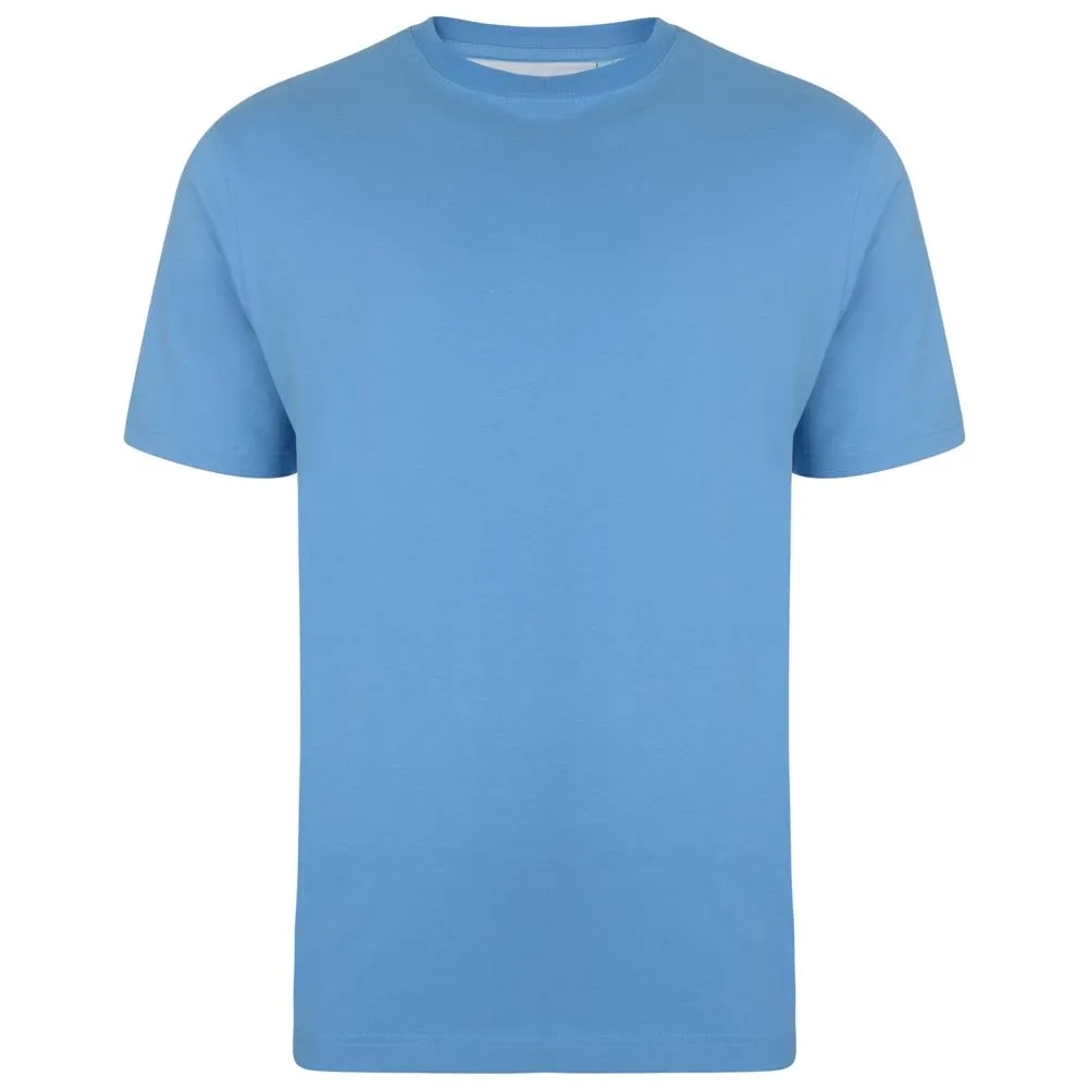 KAM Big Size Short Sleeve Plain T-Shirt For Men in Multi Options, 2XL-14XL