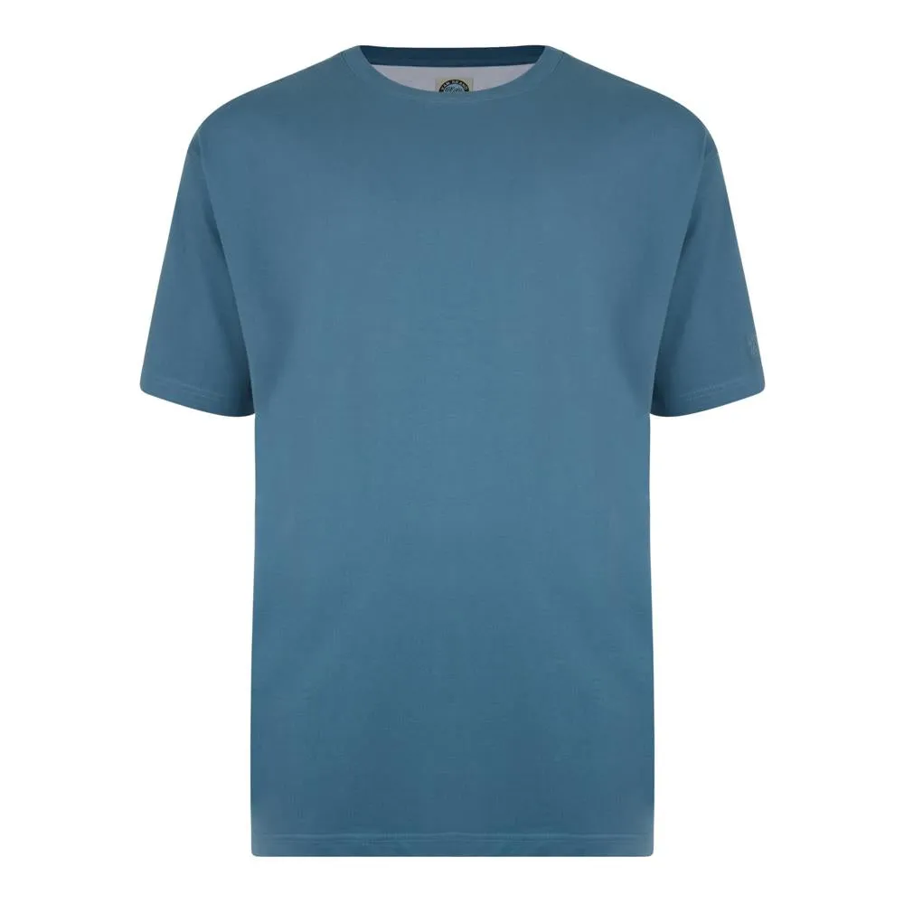 KAM Big Size Short Sleeve Plain T-Shirt For Men in Multi Options, 2XL-14XL