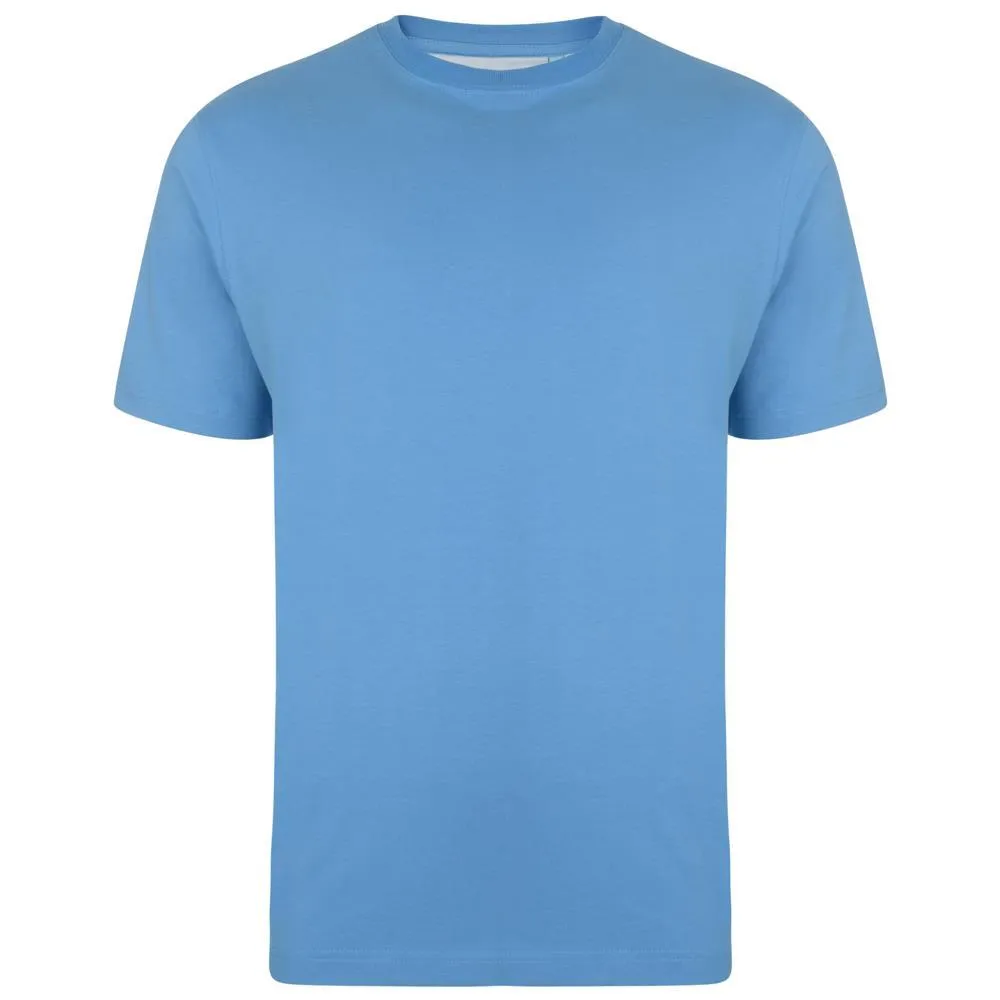 KAM Big Size Short Sleeve Plain T-Shirt For Men in Multi Options, 2XL-14XL