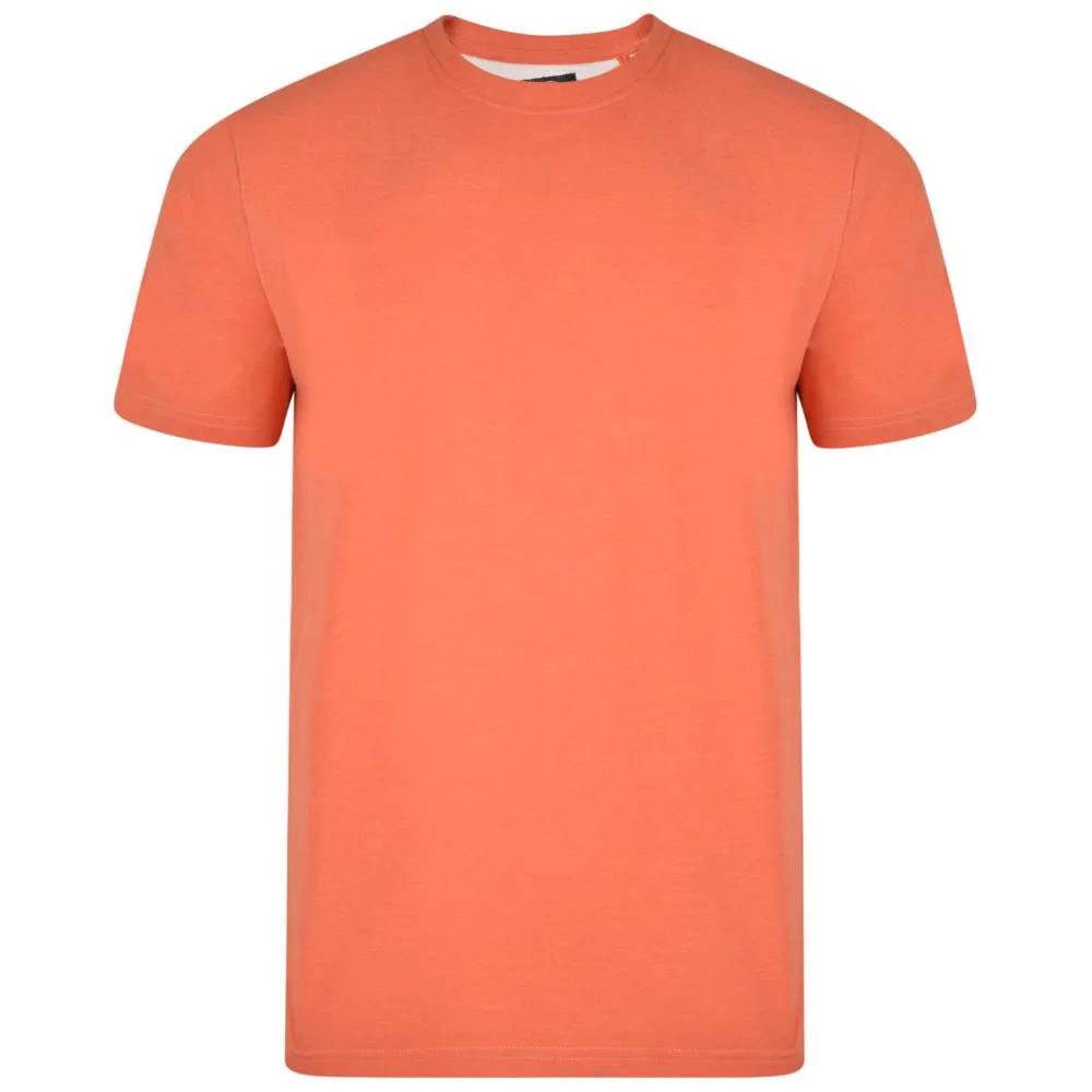KAM Big Size Short Sleeve Plain T-Shirt For Men in Multi Options, 2XL-14XL