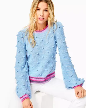 Lilly Pulitzer Verna Sweater Blue Peri Marl