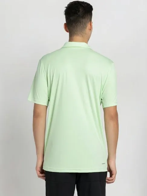Men Regular Solid Fit Training Polo T-Shirt Multicolor ( Pack Of 2 )