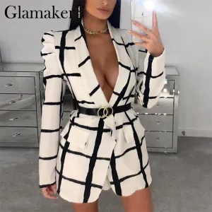 Plaid Blazer