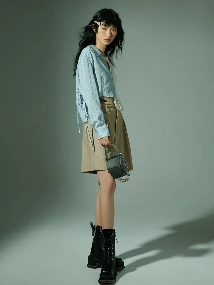 Plain Casual Half Pants