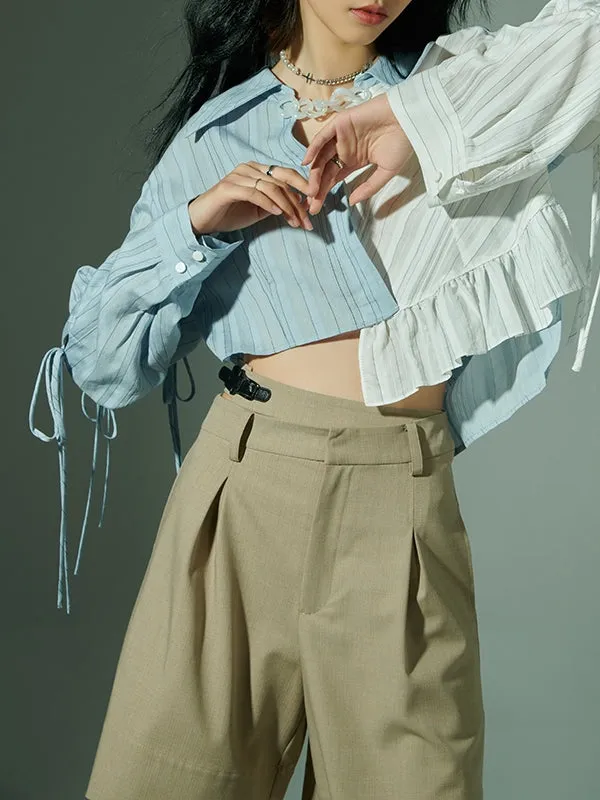 Plain Casual Half Pants