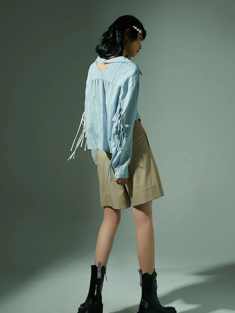 Plain Casual Half Pants