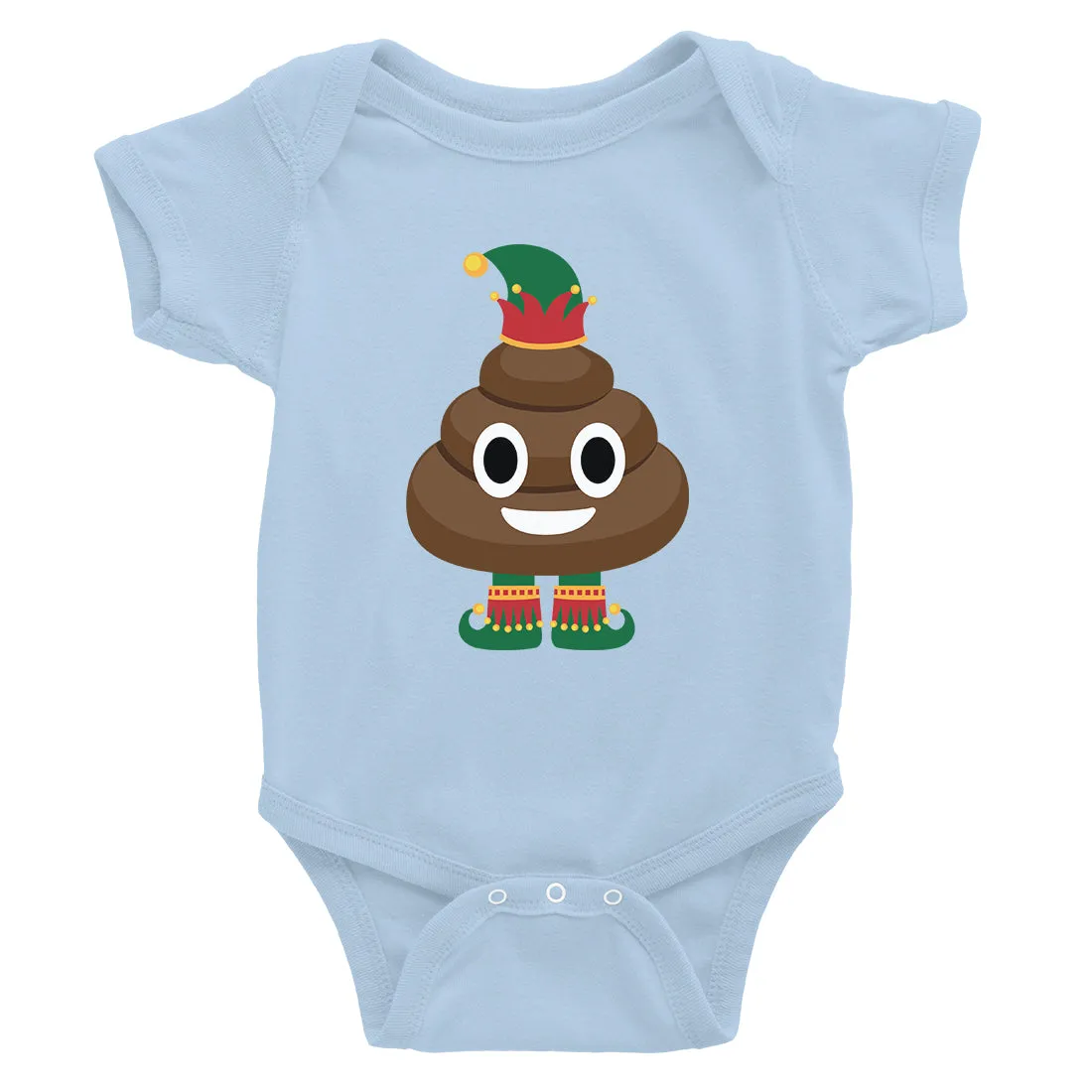 Poop Elf Baby Bodysuit