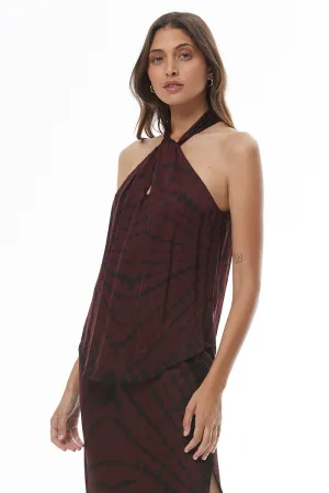 Rory Halter Top // Jam Tiger Eye Wash