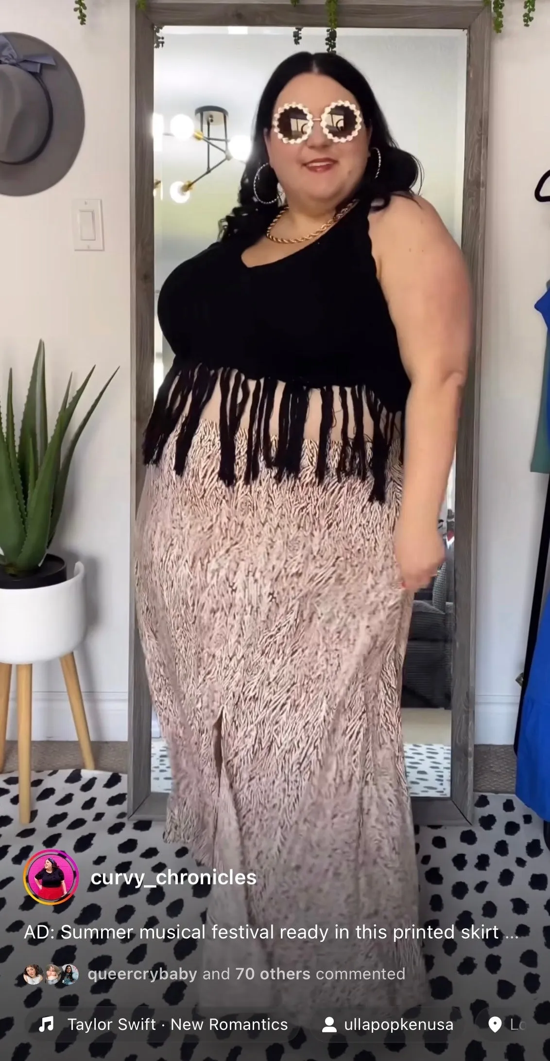 Rust Print Skirt 24/26