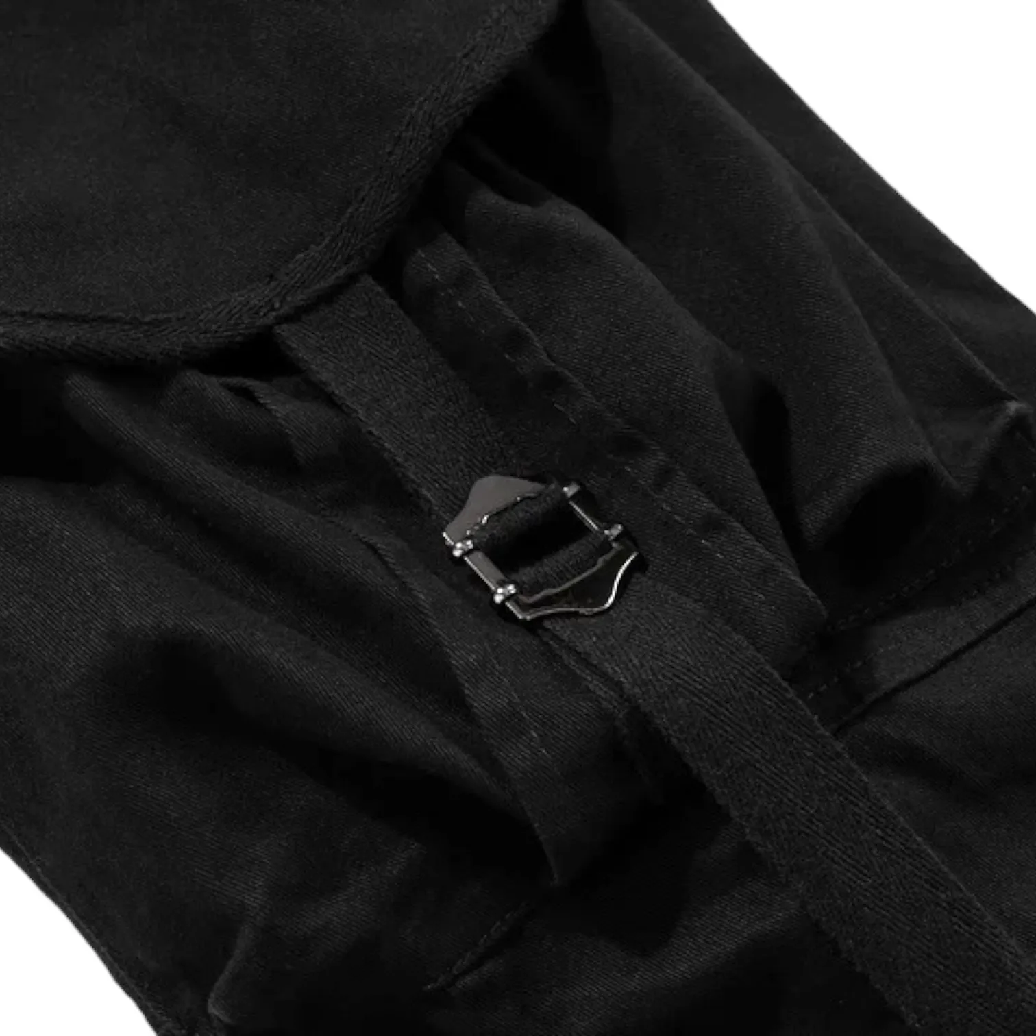 Slim fit cargo bootleg pants with 3 D pockets