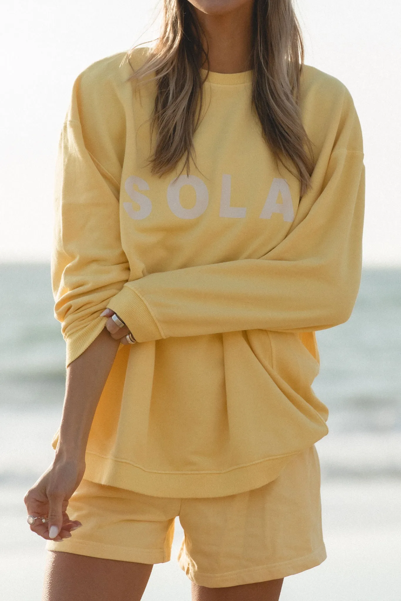SOLA Oversized Crew Neck