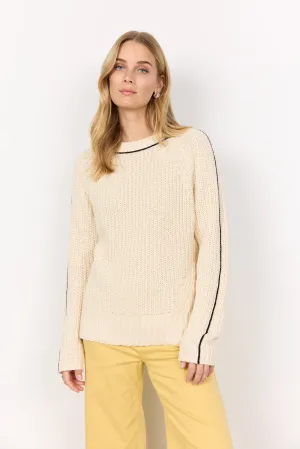Soyaconcept Sports Stripe Knit Jumper