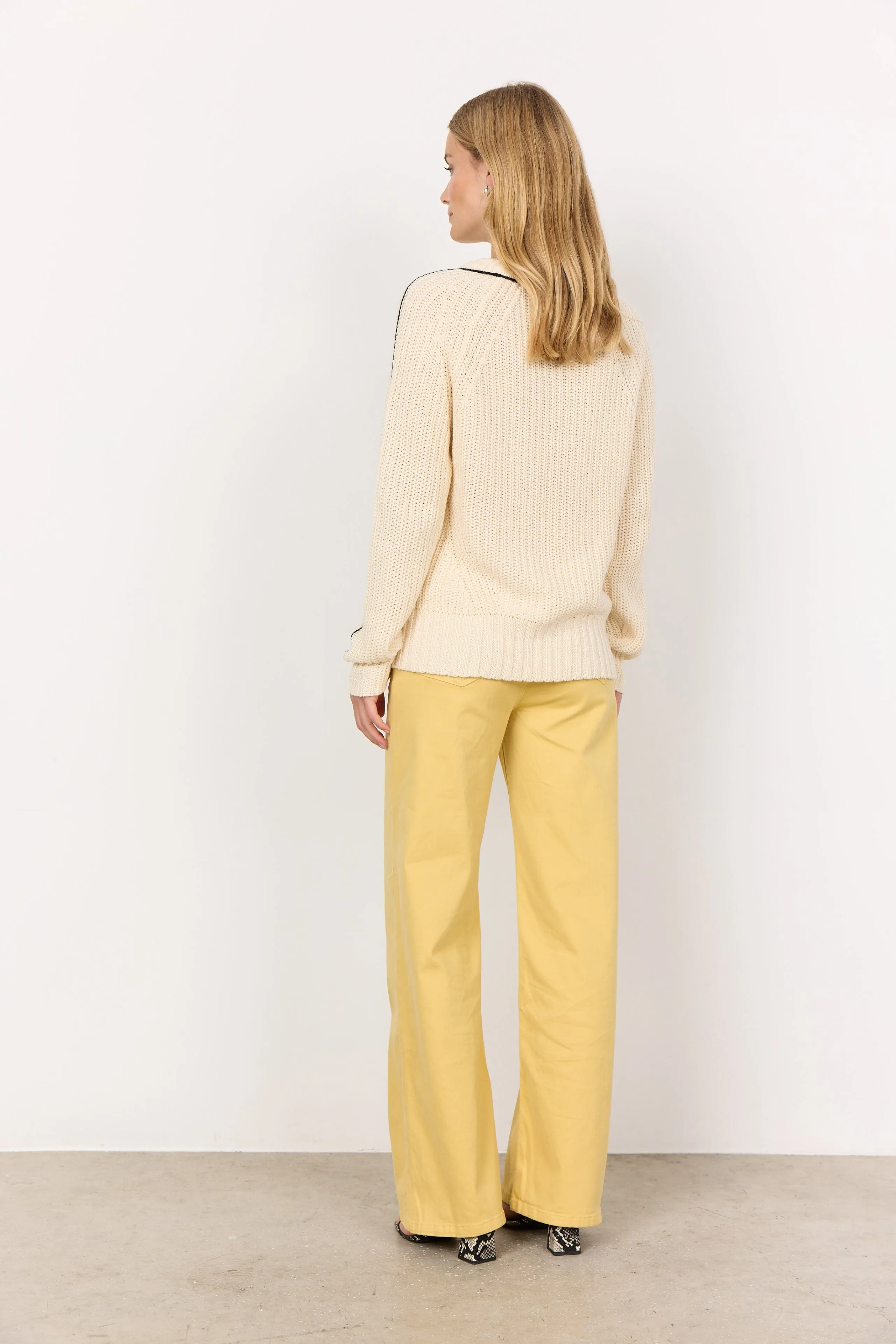 Soyaconcept Sports Stripe Knit Jumper