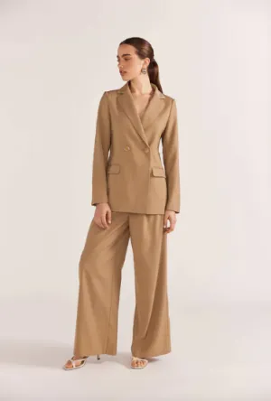 Staple The Label Plaza Blazer | Camel