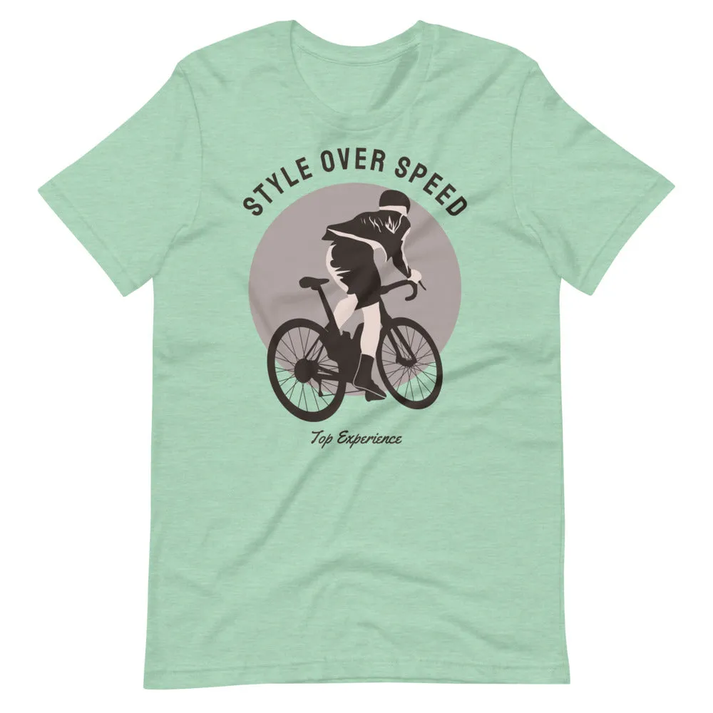 Style Over Speed Unisex Cycling T-Shirt