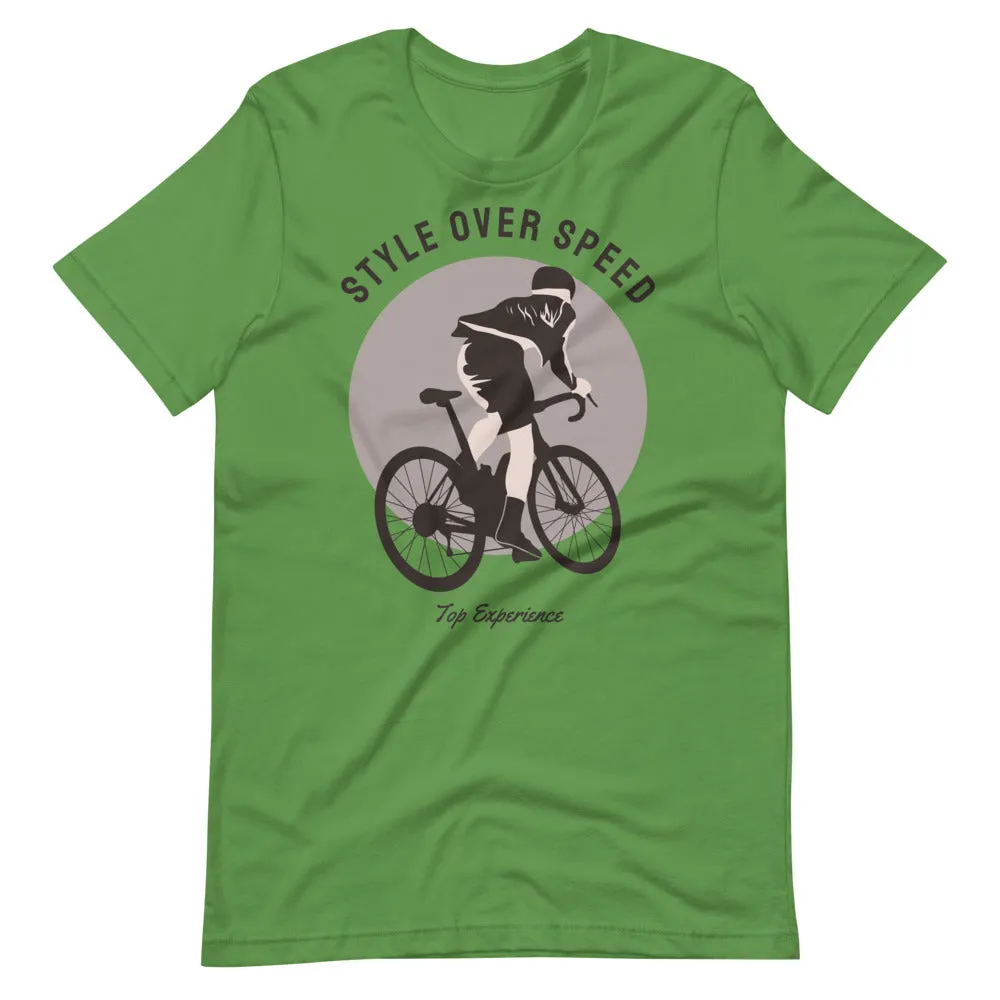 Style Over Speed Unisex Cycling T-Shirt