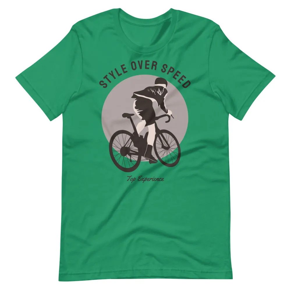 Style Over Speed Unisex Cycling T-Shirt