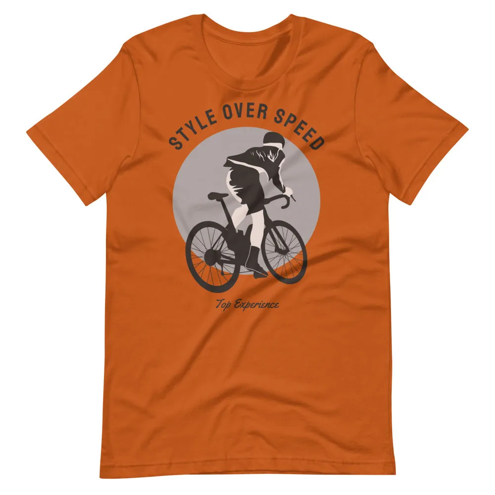 Style Over Speed Unisex Cycling T-Shirt